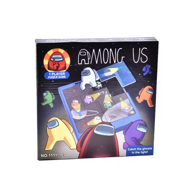 Among Us Seekers Board Game Puzzle, strategic thinking, solve puzzles, uncover clues, educational game, collaborative gameplay